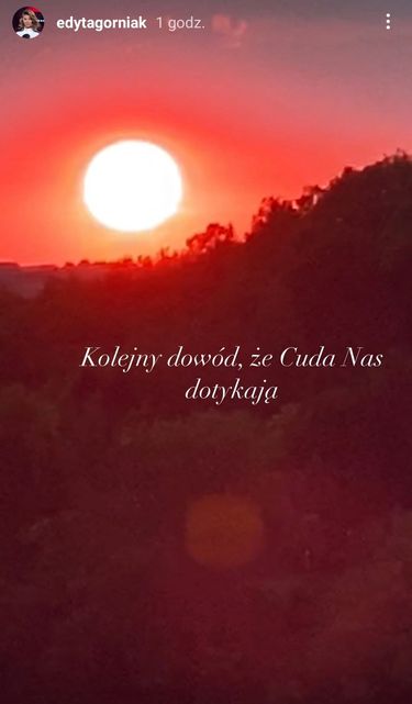 Edyta Górniak doświadczyła cudu