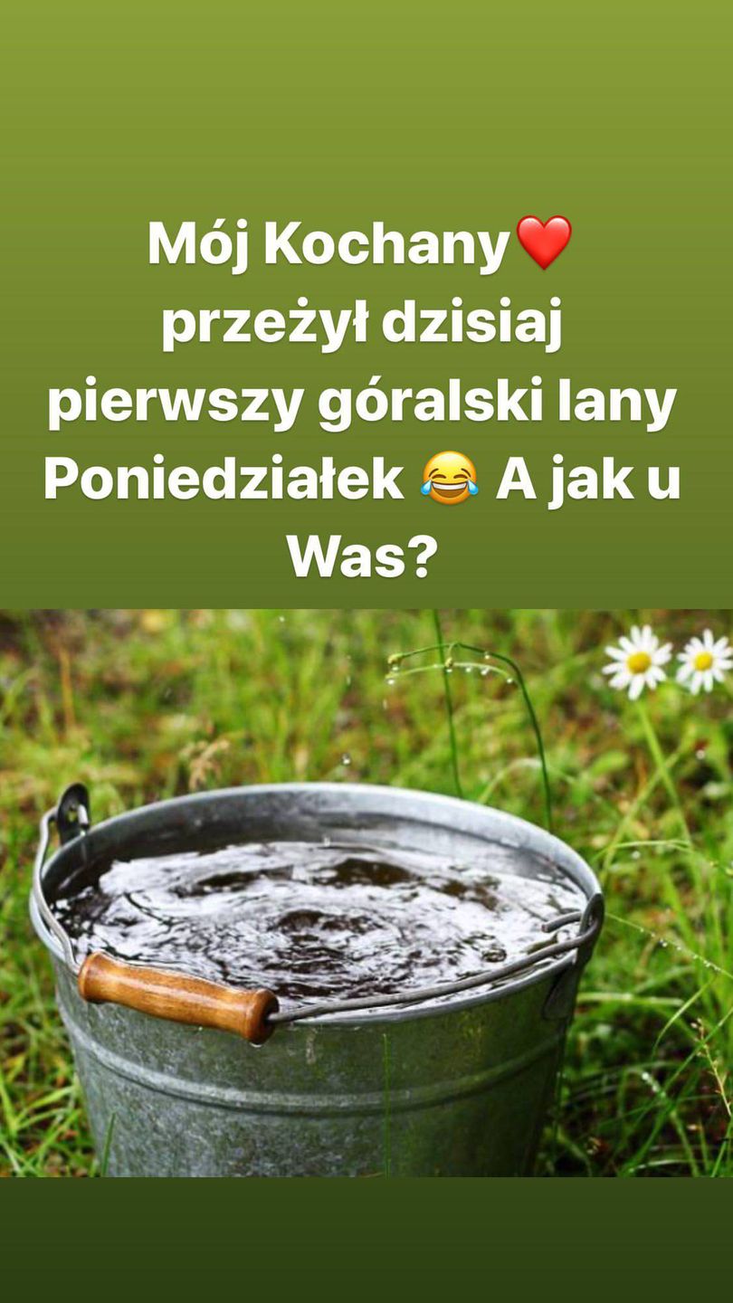 Dominika Tajner - lany poniedziałek z partnerem