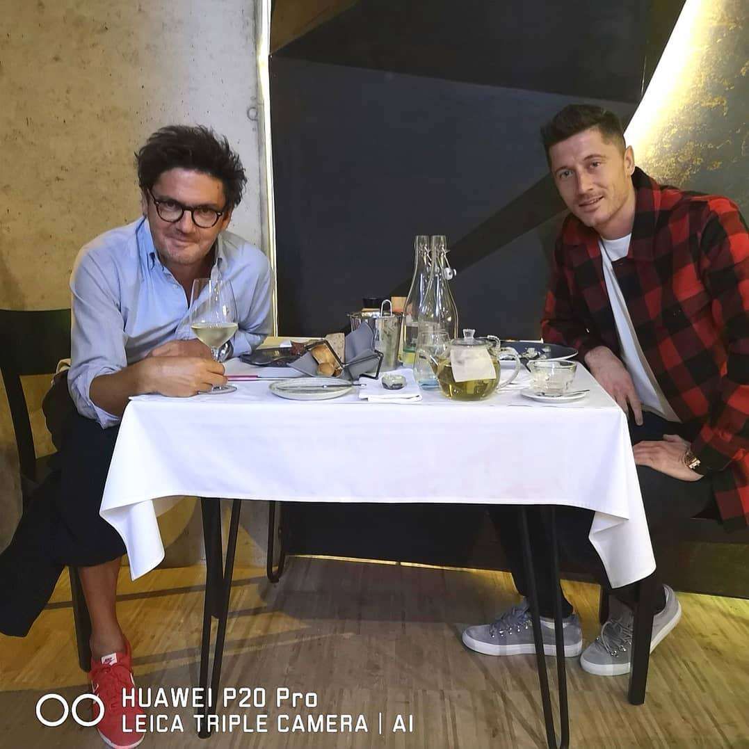 Kuba Wojewódzki i Robert Lewandowski