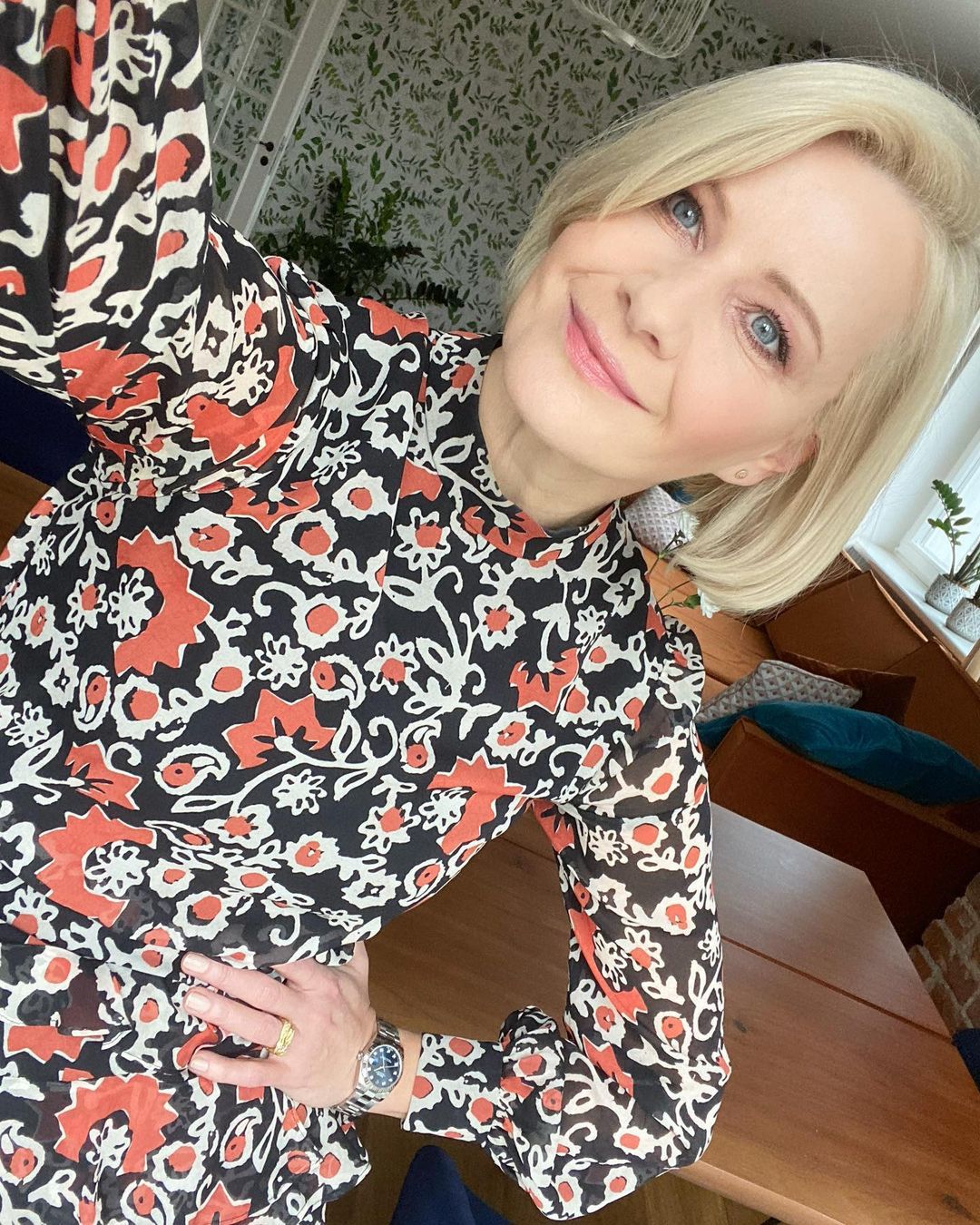 Małgorzata Kożuchowska w obiektywie męża