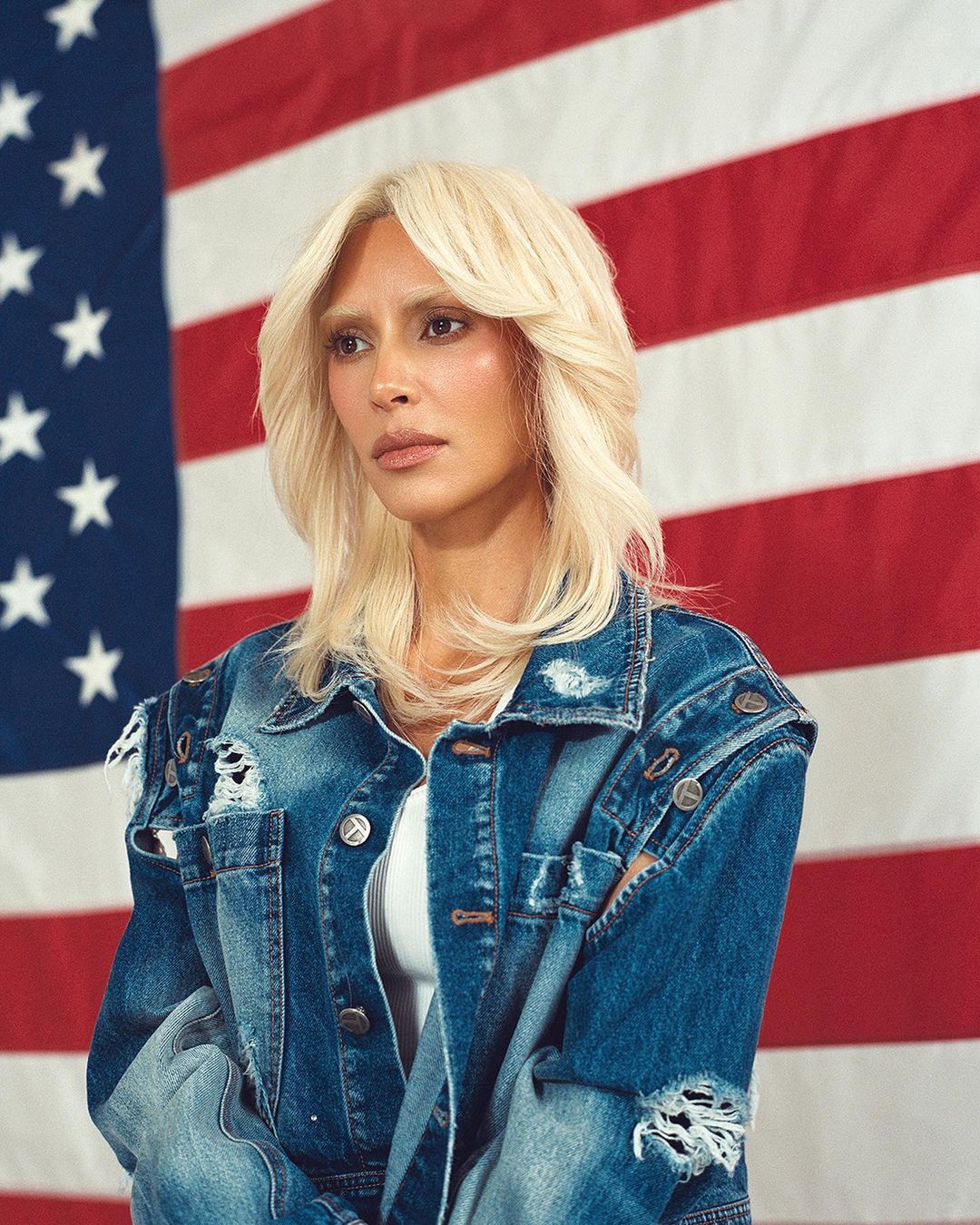 Kim Kardashian podzieliła się efektami współpracy z Interview Magazine