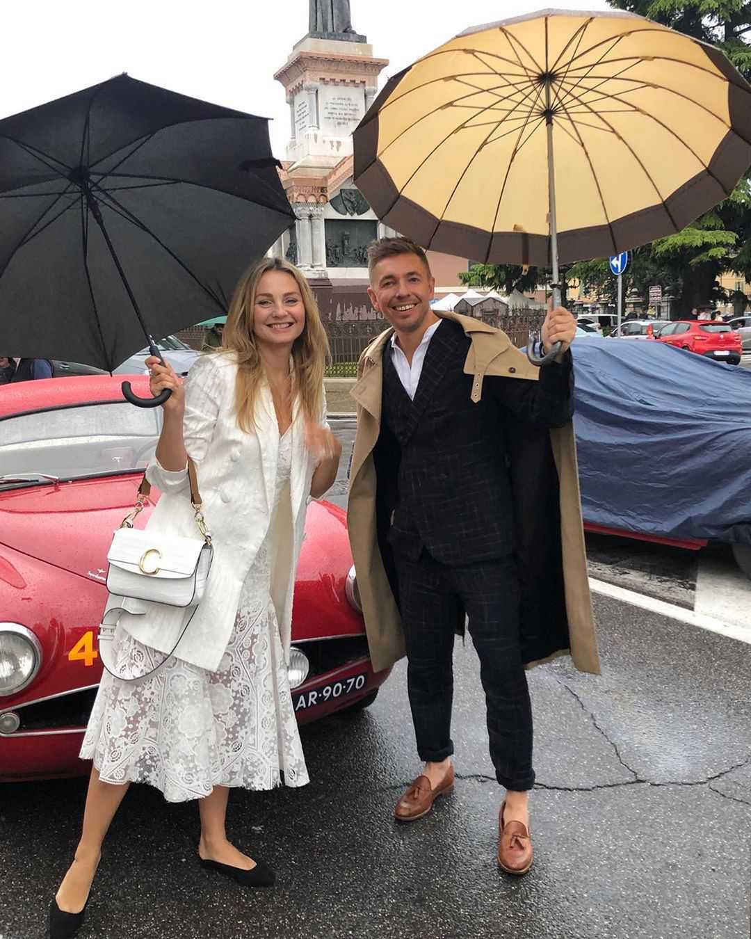 Lukasz Jemioł Małgorzata Socha na rajdzie Mille Miglia