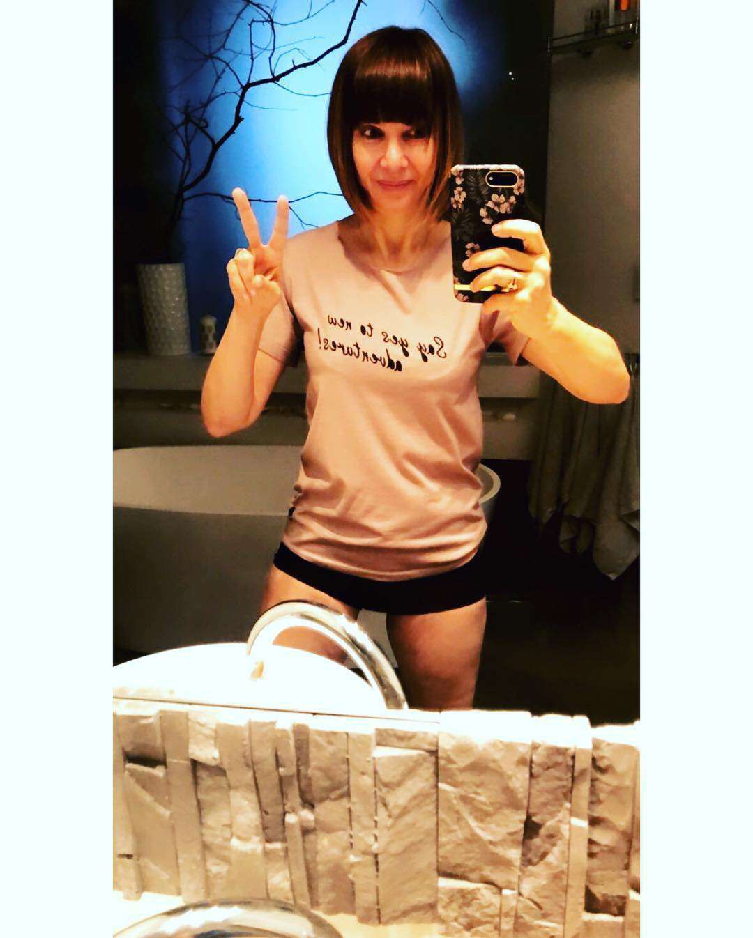 Grażyna Wolszczak bez makijażu