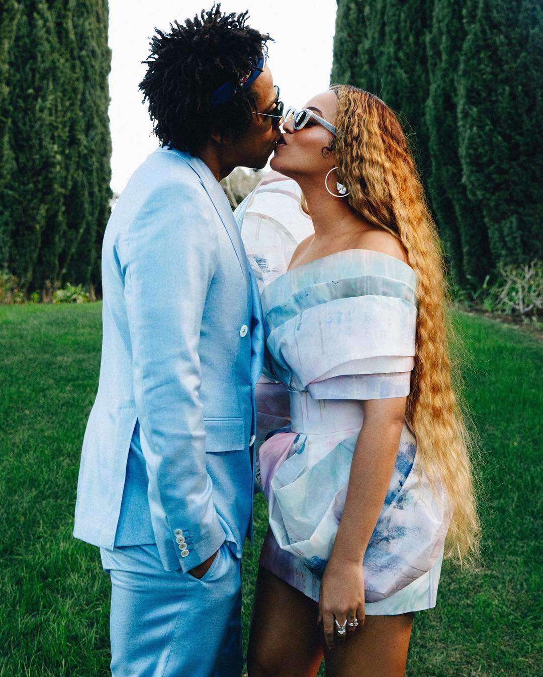 Beyonce w romantycznej sesji z mężem