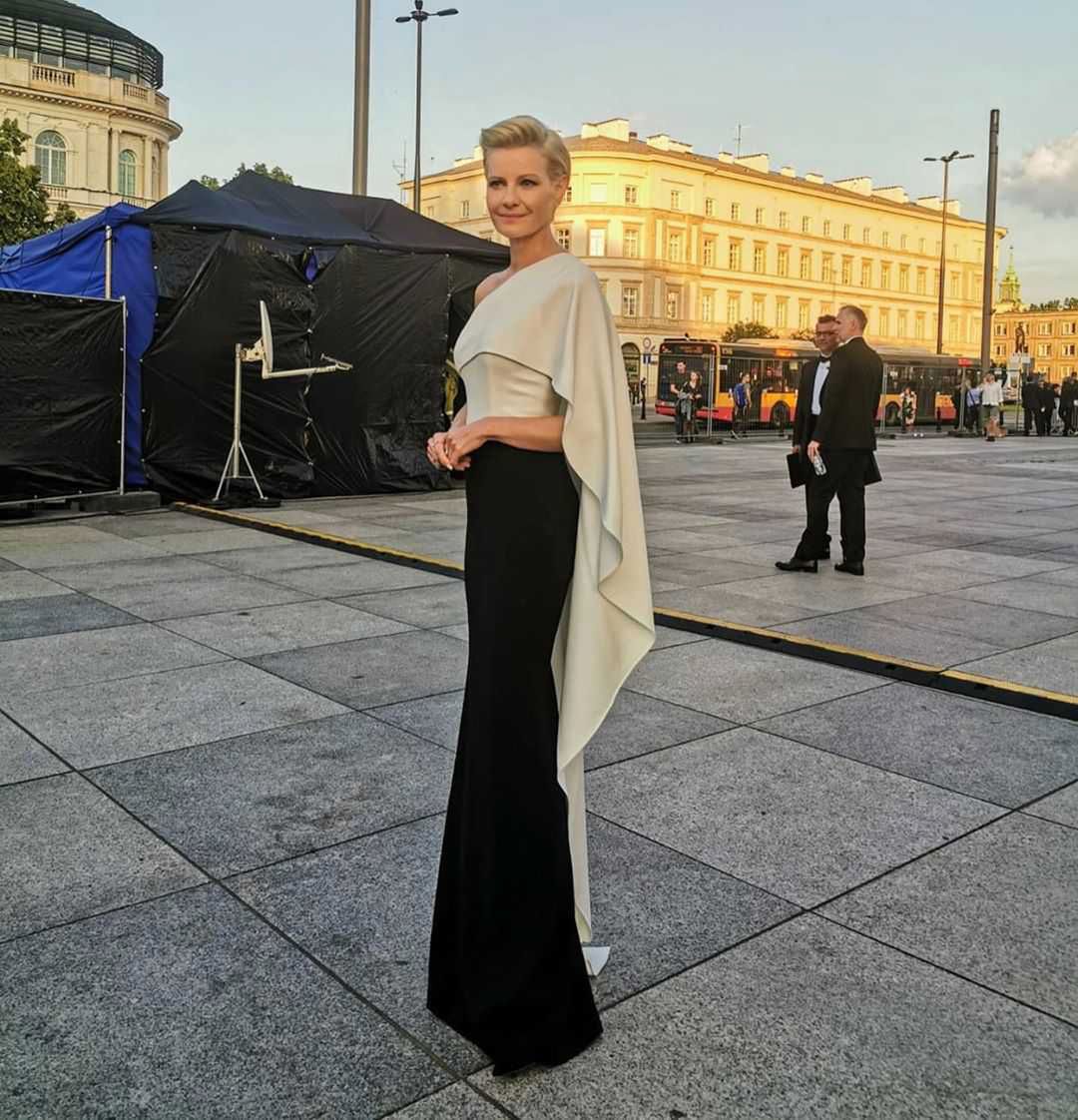Małgorzata Kożuchowska w kreacji La Mania dla Jana Pawła II