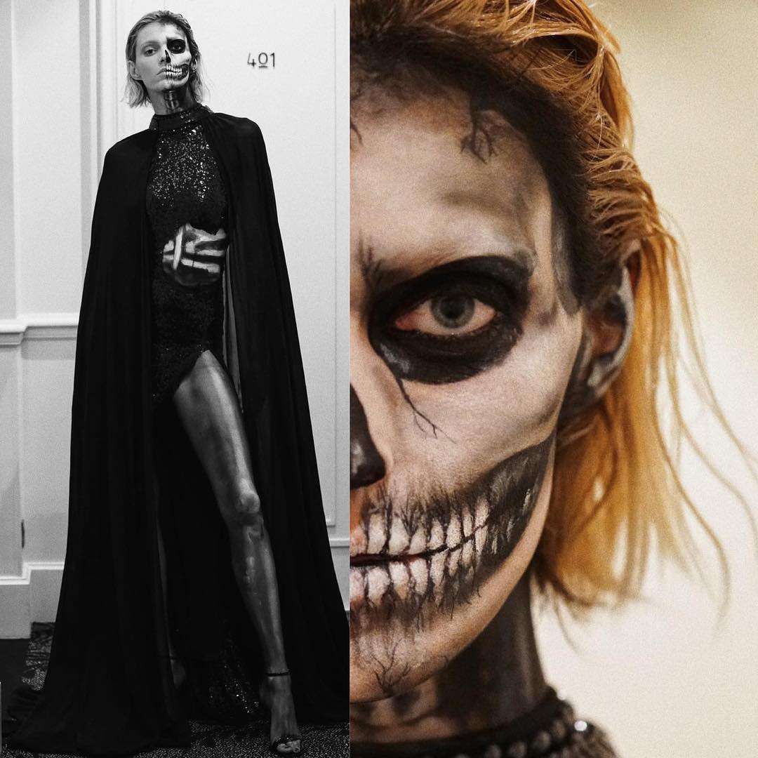 Anja Rubik wygląda jak śmierć