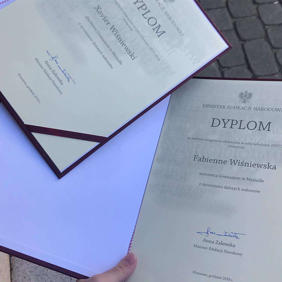 Marta Wiśniewska chwali się sukcesem swoich dzieci