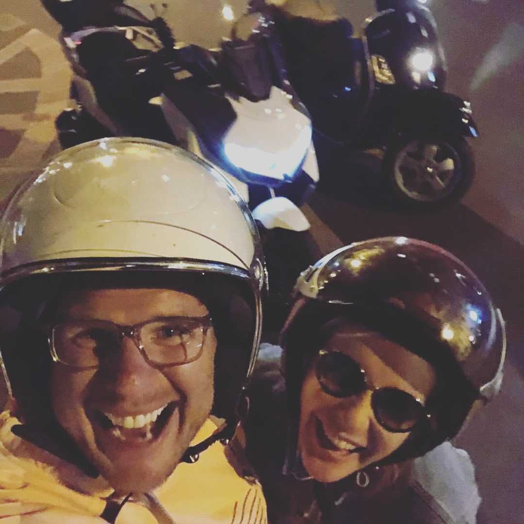 Małgorzata Ohme i Filip Hajzer- Instagram
