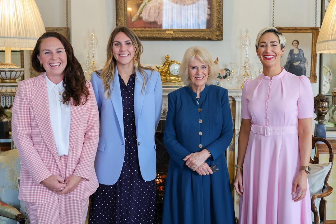 Camilla podczas oficjalnego spotkania