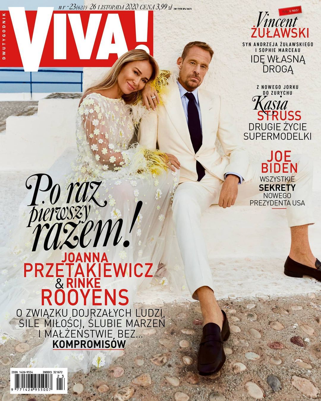 Joanna Przetakiewicz i Rinke Rooyens na okładce magazynu Viva!