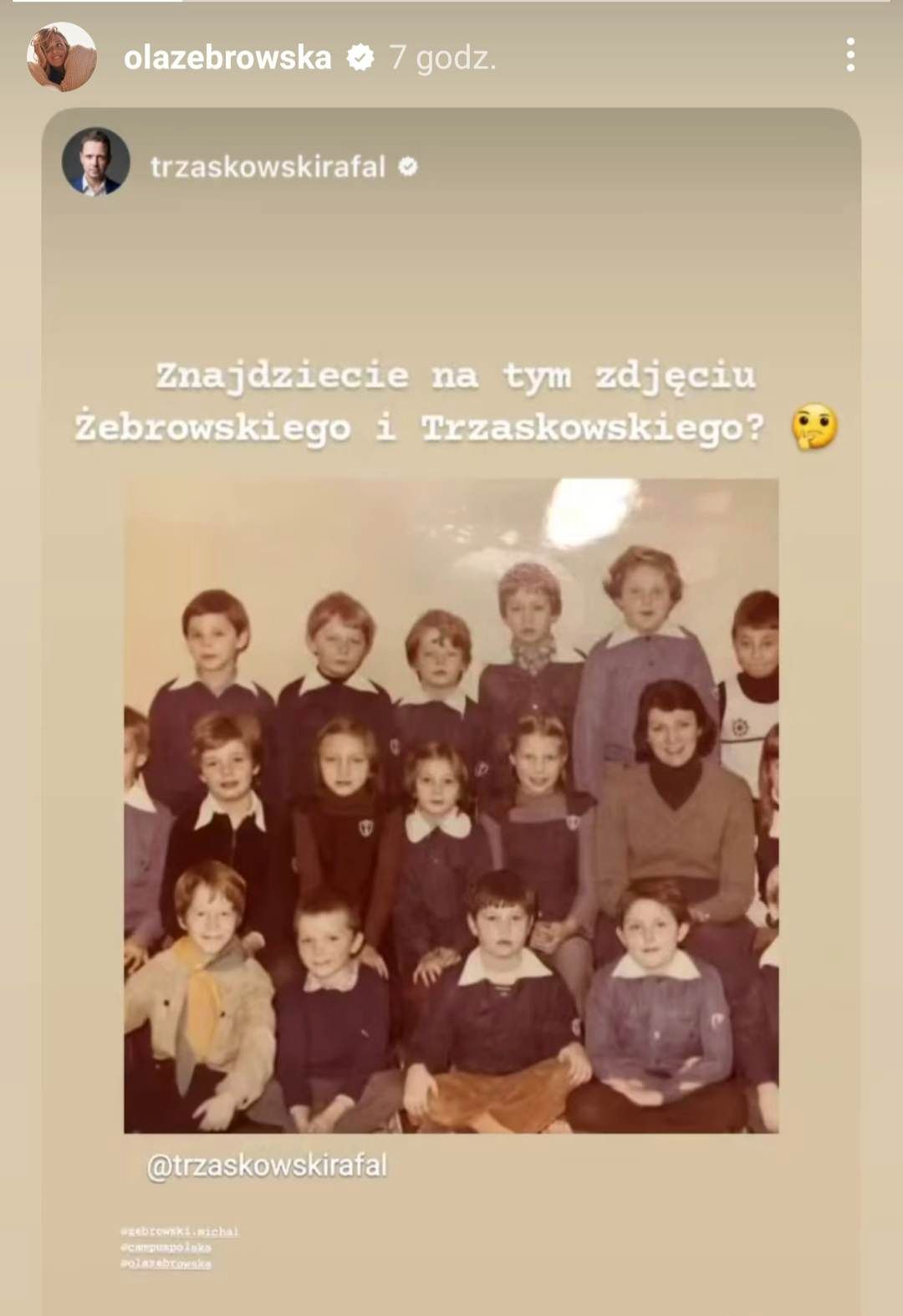 Ola Żebrowska pokazała zdjęcie Michała z dzieciństwa