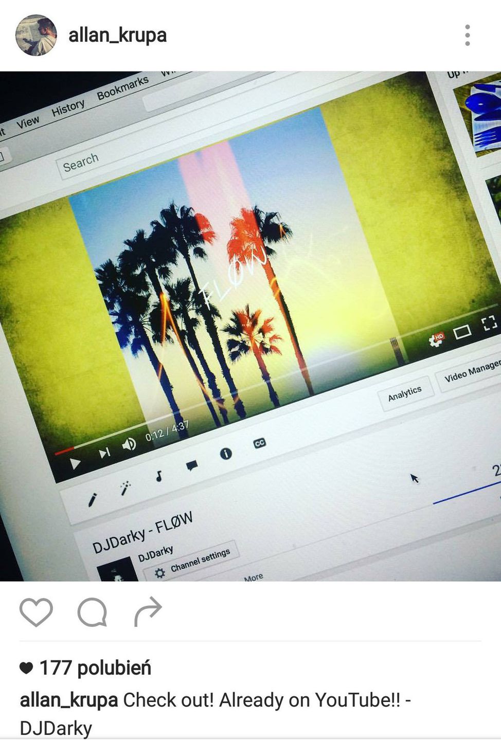 Allan Krupa Instagram