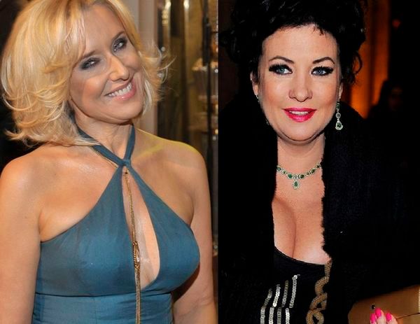 Agata Młynarska i Alicja Węgorzewska: Pierś do przodu!