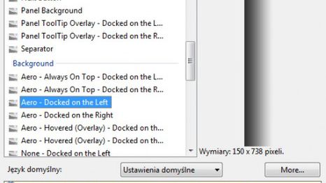 Skiny do Paska Bocznego Windows Vista 1