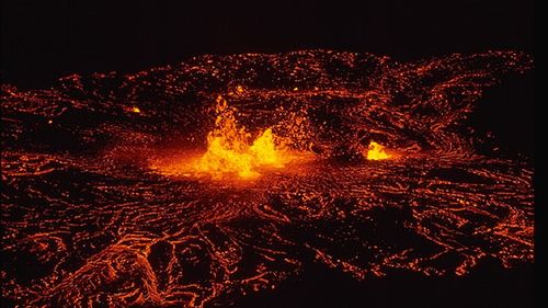 Kilauea - dziesięć tysięcy dni wyrzucania lawy 1