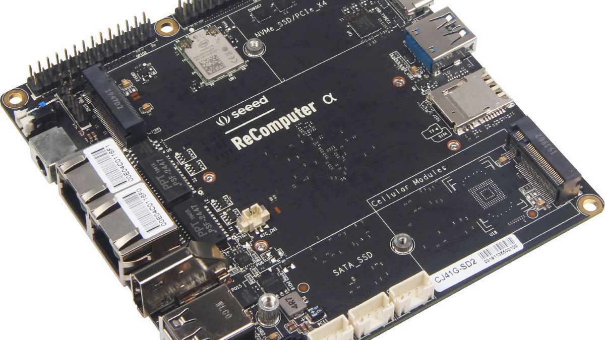 Minikomputer jednopłytowy ODYSSEY X86J4105800 na Celeronie zgodny z Arduino i Raspberry Pi 1