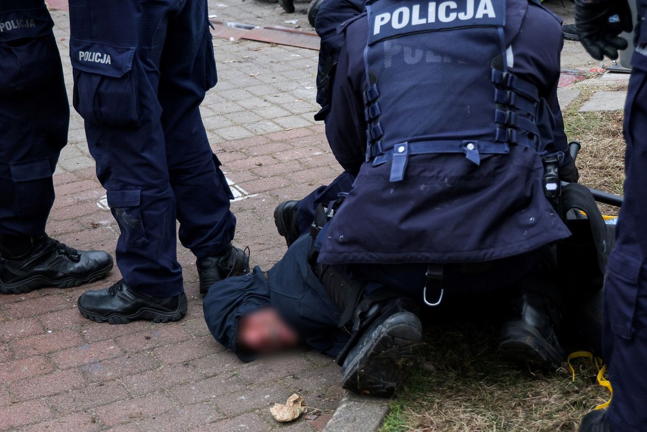 Demonstracja rolników w Warszawie