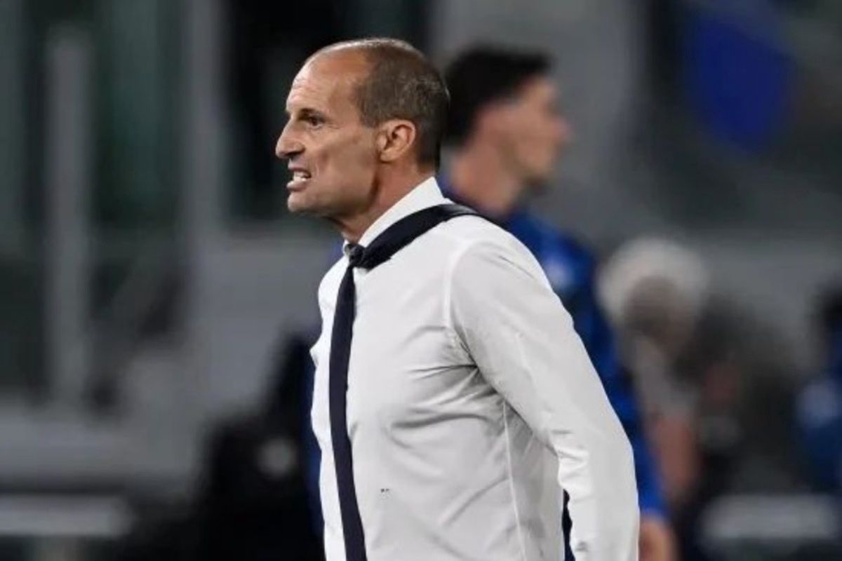 Massimiliano Allegri w finale Pucharu Włoch