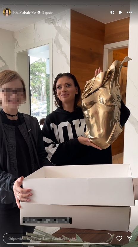 Klaudia Halejcio relacjonuje urodziny 