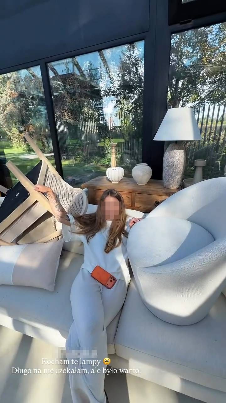 Oranżeria w ogrodzie Klaudii Halejcio