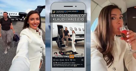Wiemy, ile kosztował i KIEDY SIĘ ODBYŁ prywatny lot Klaudii Halejcio i jej ukochanego. Jest kolejny dowód, że ŚLUB JUŻ BYŁ... (FOTO)