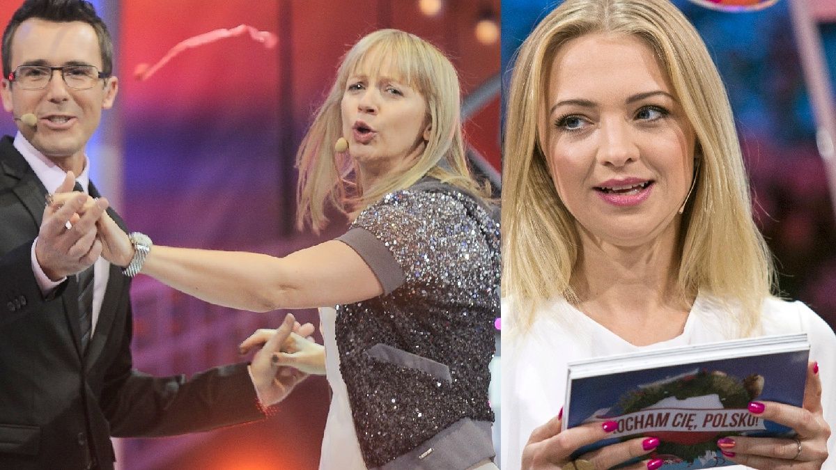 Maciej Kurzajewski i Marzena Rogalska oraz Barbara Kurdej-Szatan