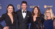 Gala Mistrzów Sportu. Rodzinny Robert Lewandowski bryluje na czerwonym dywanie w towarzystwie mamy, siostry i teściowej (ZDJĘCIA)