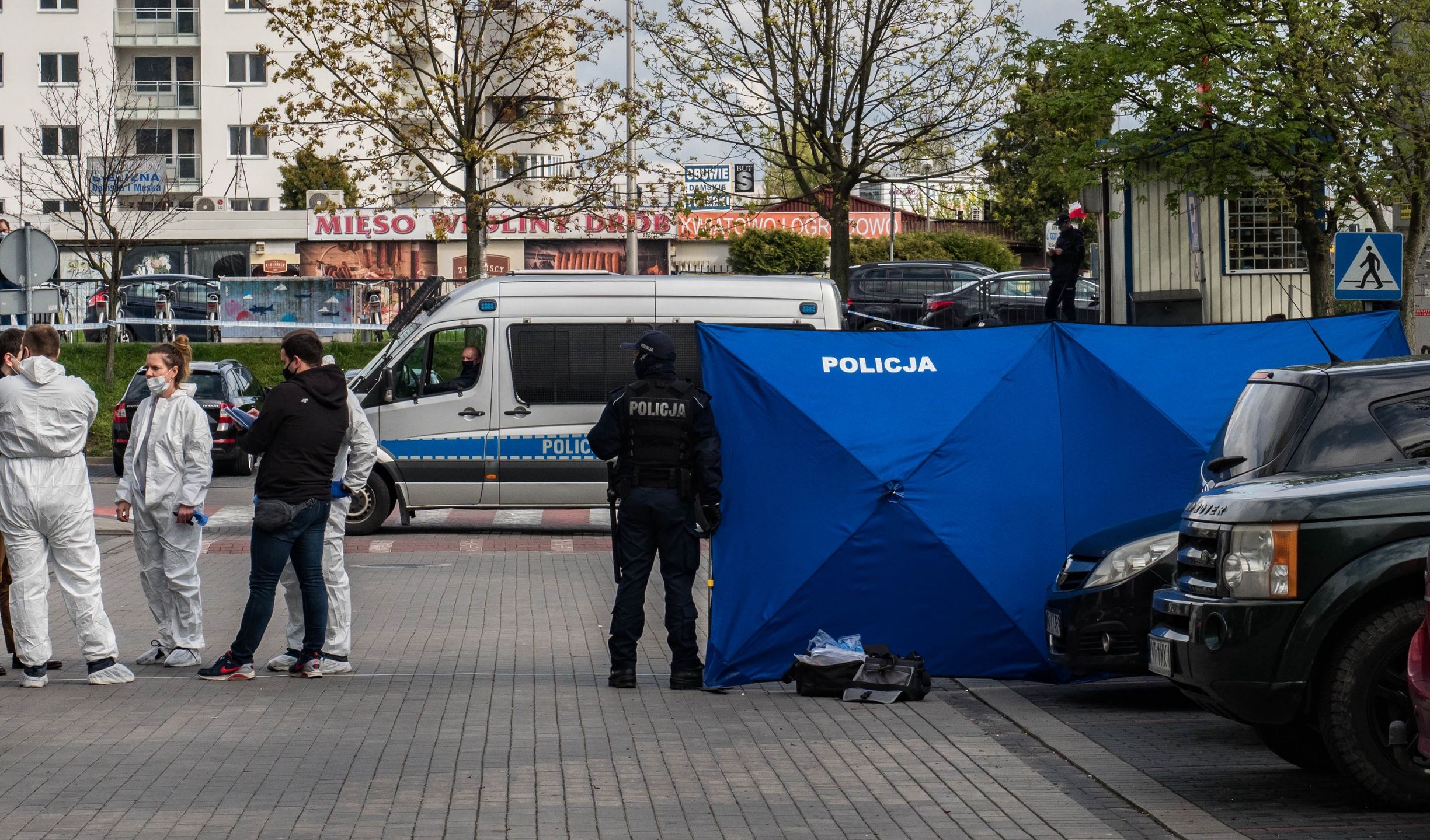 Warszawa Gocław Policja