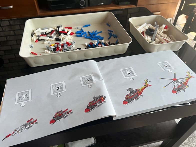 Airbus H175 z klocków LEGO