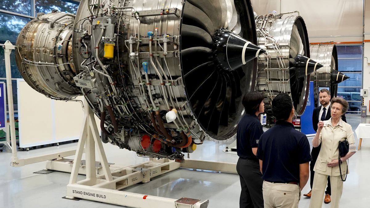 Rolls-Royce produkuje m.in. silniki. Na zdj. zakład w Singapurze