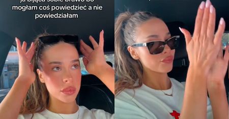 Blanka oklaskuje samą siebie, bo po "TzG" "mogła COŚ POWIEDZIEĆ, ale nie powiedziała". Polubiła też komentarze o USTAWCE