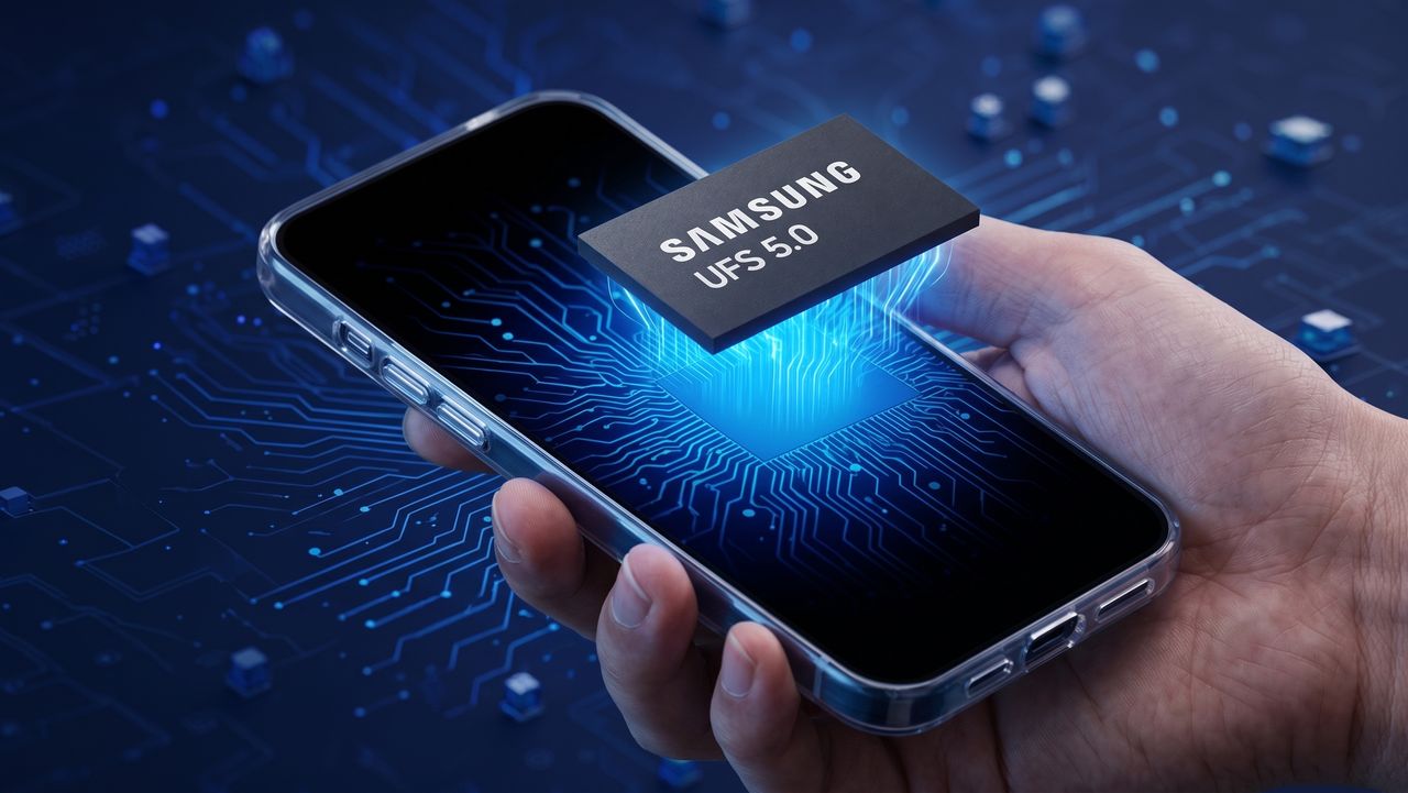 Samsung gotowy na przyszłość smartfonów. Pamięć UFS 5.0 da im zastrzyk mocy