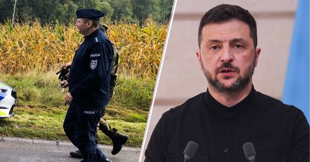 "Ukraina jest gotowa". Zełenski reaguje na rosyjskie drony w Polsce