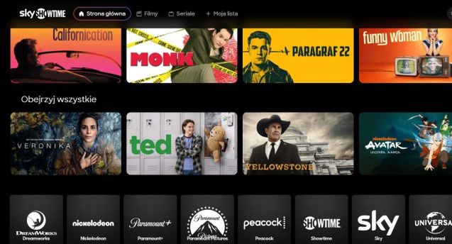 SkyShowtime rozsyła ważne informacje do subskrybentów w Polsce
