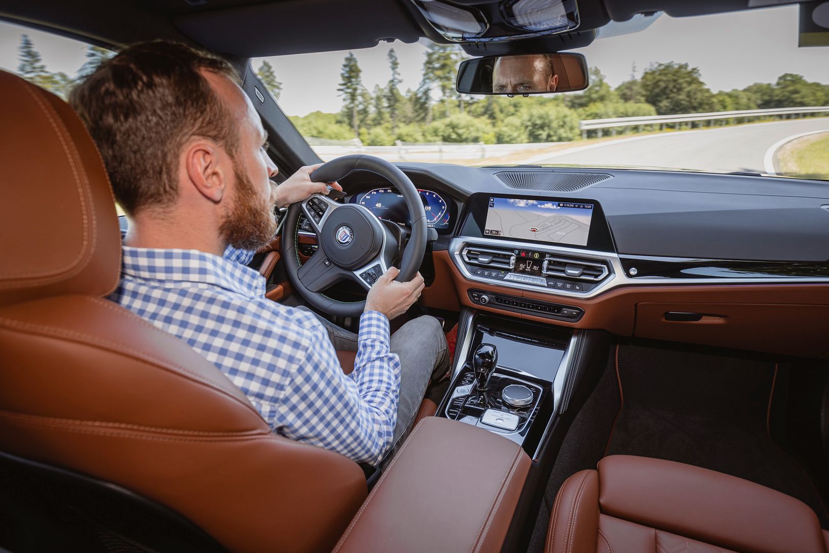 BMW Alpina D4 S Gran Coupe i autor tekstu