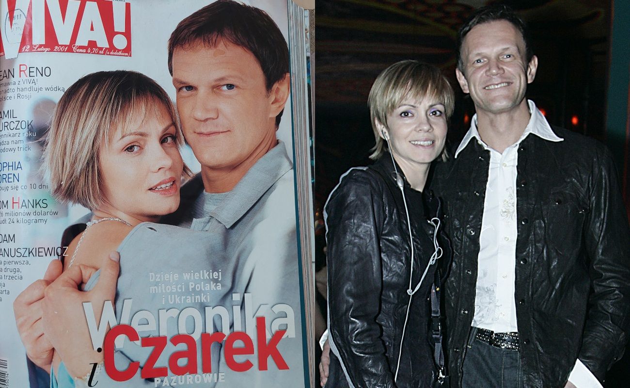 Cezary Pazura i Weronika Marczuk