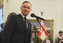 "Zranił się dość poważnie". Minister o kontuzji Dudy