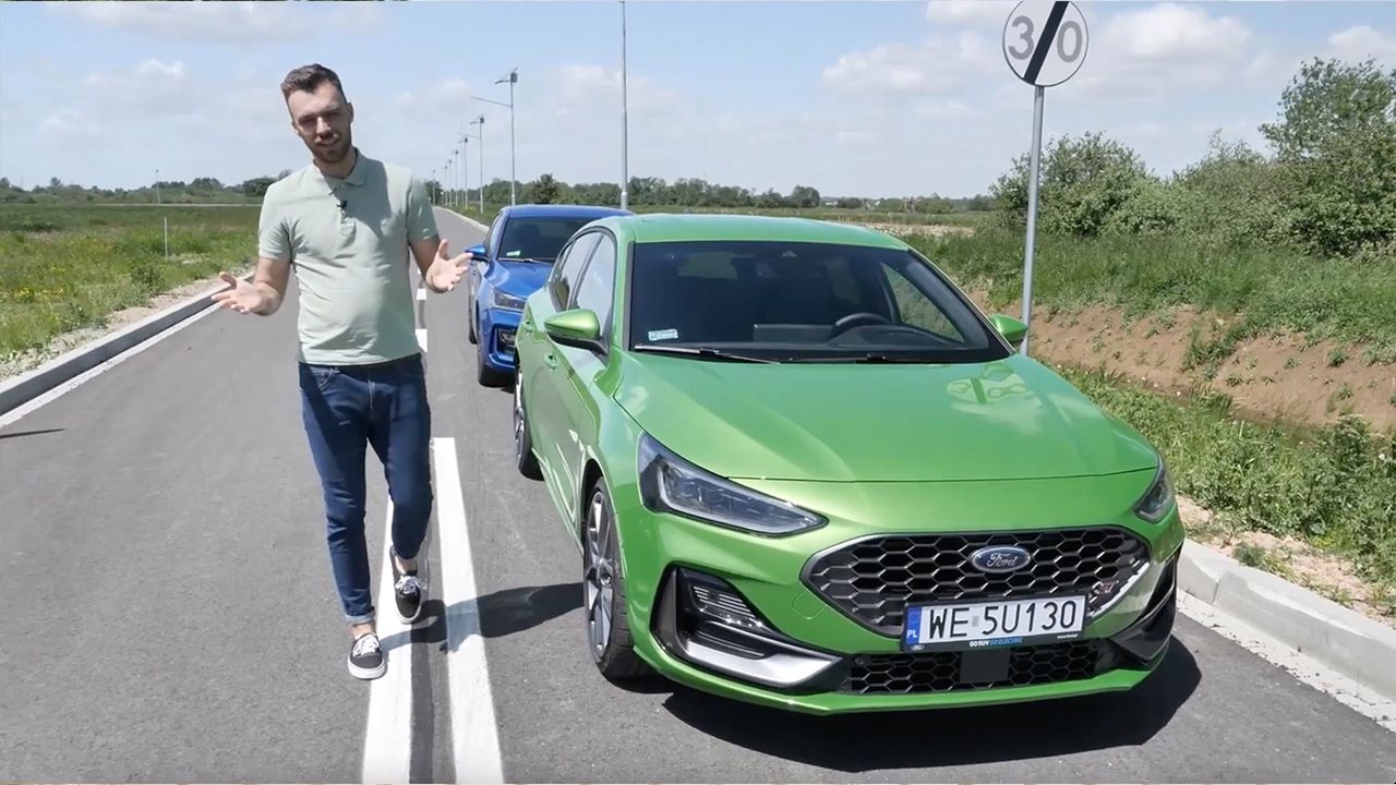 Test: Co daje eLSD? Ford Focus ST vs. ST-Line