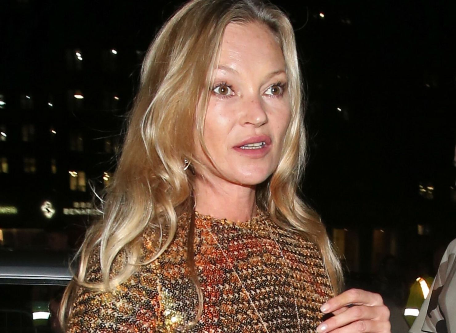 Kate Moss w zaskakującej stylizacji 