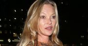 Kate Moss przyłapana w nocy przez paparazzich. Ekstrawagancka stylizacja!