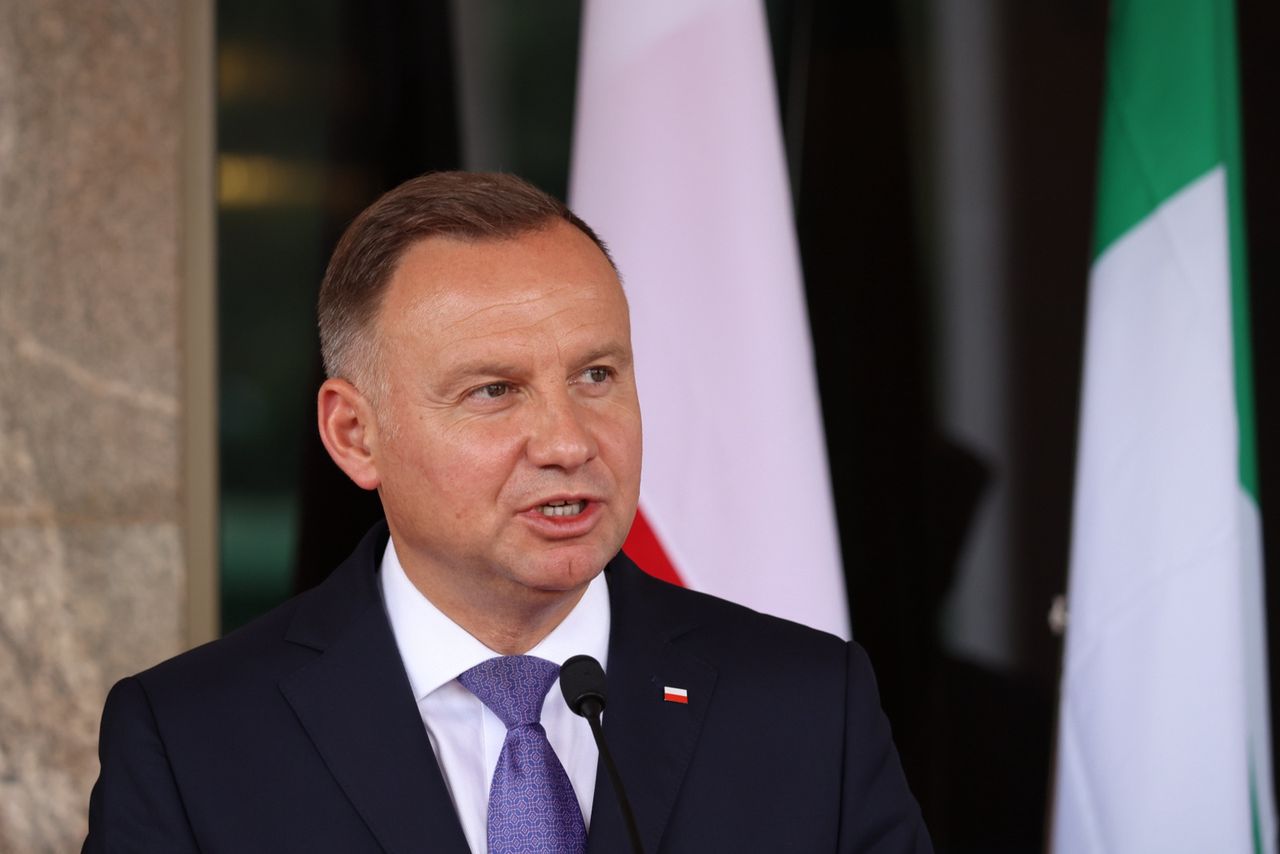 Andrzej Duda pożegnał królową Elżbietę II 