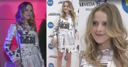 Jessica Mercedes w gazecie na finale "Project Runway"?
