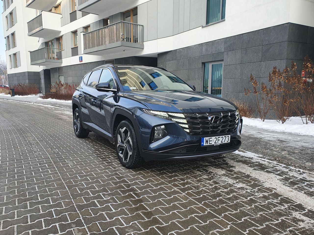 Nowy Hyundai Tucson pod nowoczesnym nadwoziem skrywa równie nowoczesny napęd.