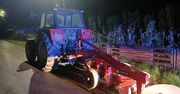 Rokietnica: Pijany 36-latek za kierownicą ciągnika z pługiem. Poprosił policjantów o wskazanie drogi do domu