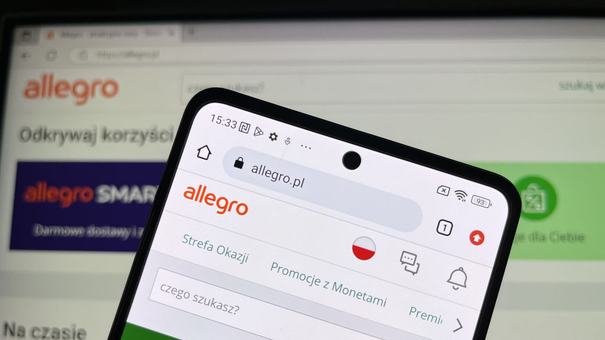 Portal Allegro.pl.