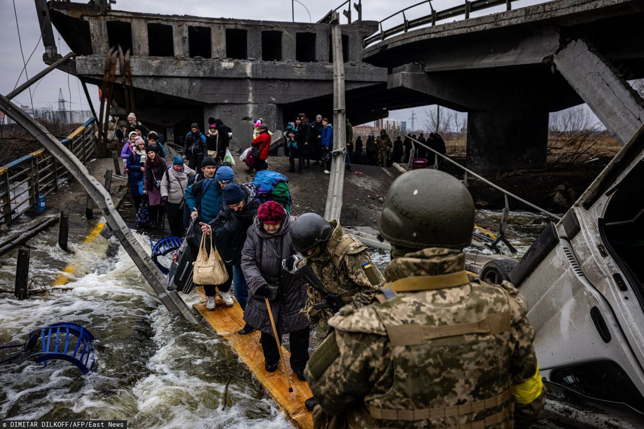 Wojna w Ukrainie. Rosjanie zaatakowali korytarz humanitarny w Mariupolu
