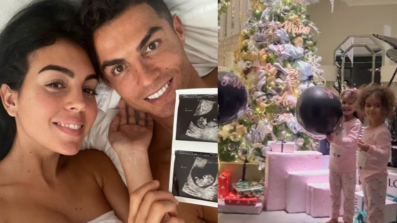 Cristiano Ronaldo i Georgina Rodriguez ujawniają PŁEĆ BLIŹNIĄT!