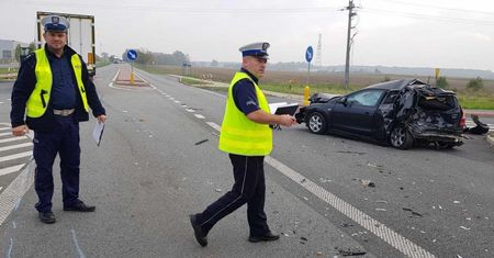 Masakra na drodze. Tragiczny wypadek w Podaninie