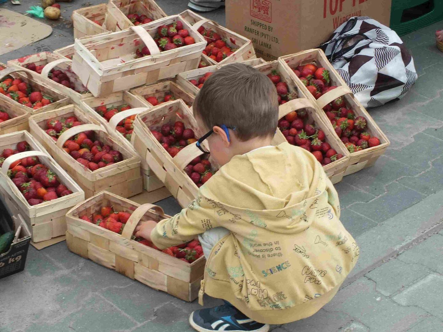 Sobota na starachowickim targowisku