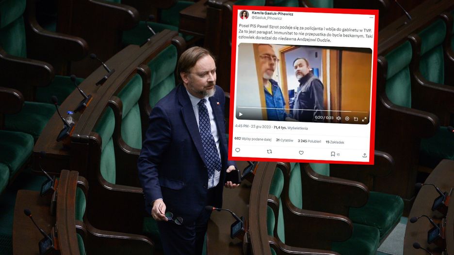 Poseł PiS podawał się za policję